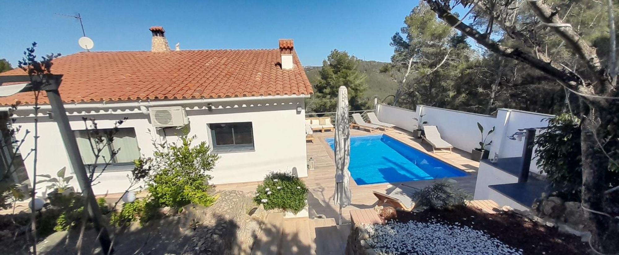 Villa Avril Piscina Privada Y Amplias Terrazas Olivella Exterior photo