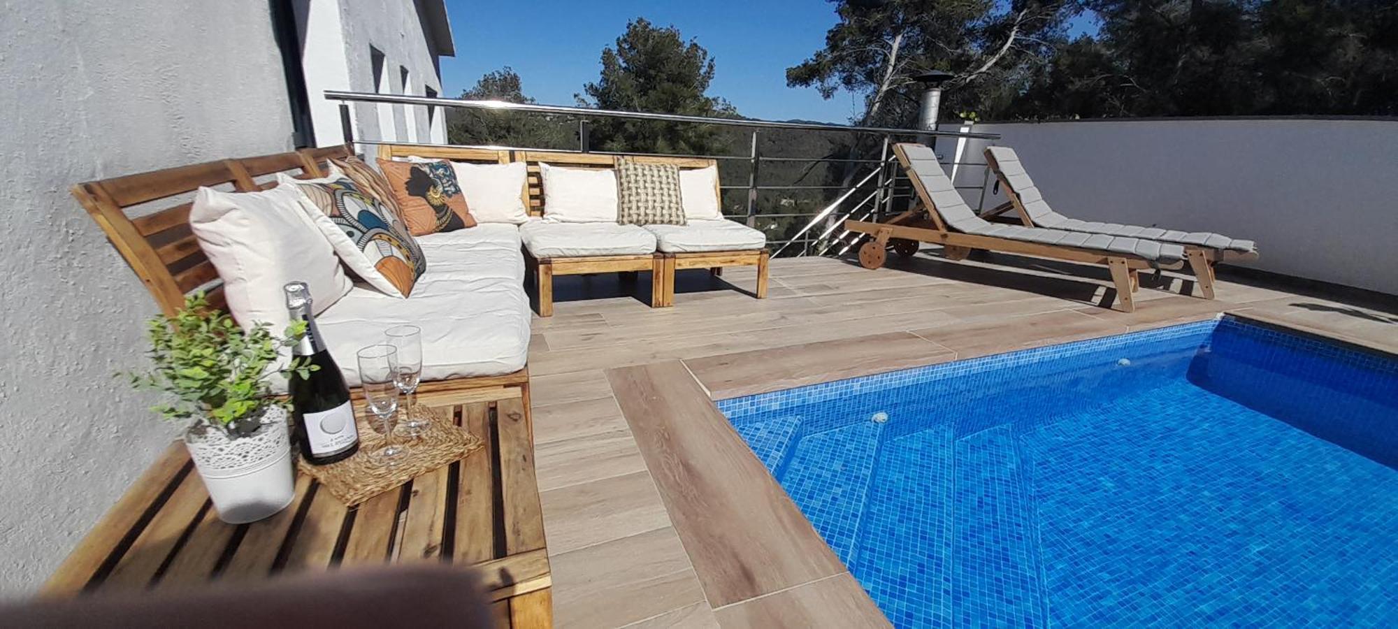 Villa Avril Piscina Privada Y Amplias Terrazas Olivella Exterior photo
